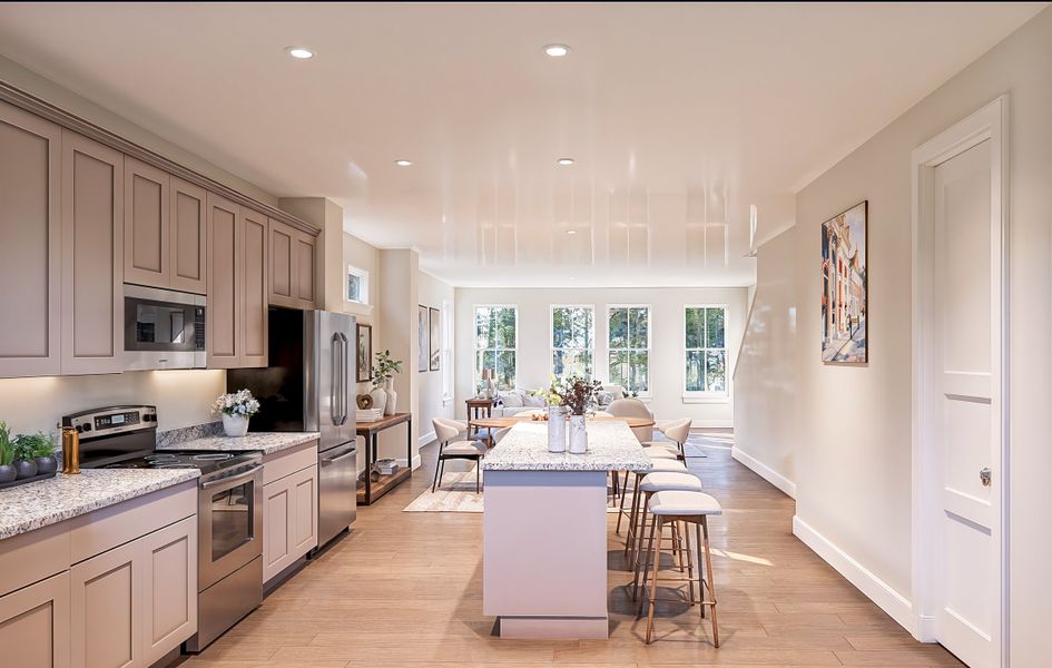 Tigerlily | Kitchen to Great Room