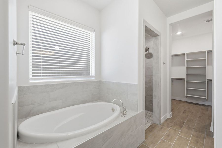 Furnished interior in a model home at Emerald Estates in El Paso (Image 15).