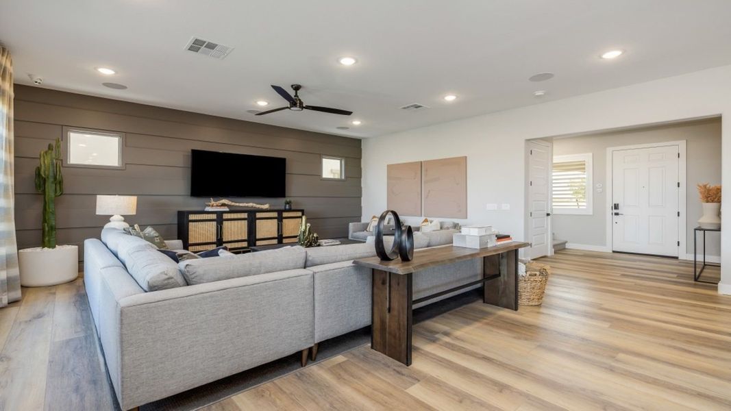 Furnished interior in a model home at Eminence at Alamar in Avondale (Image 7).
