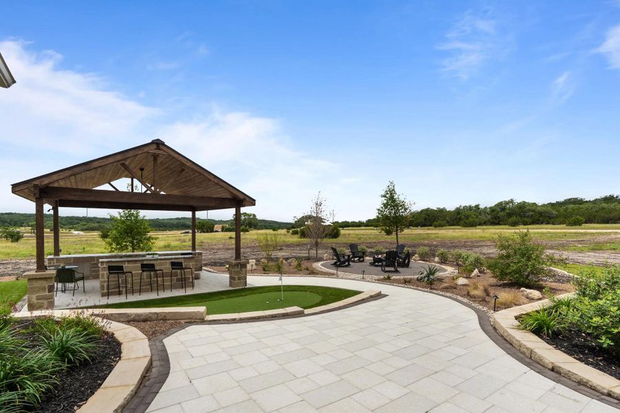 The Gracelyn Outdoor Living Area