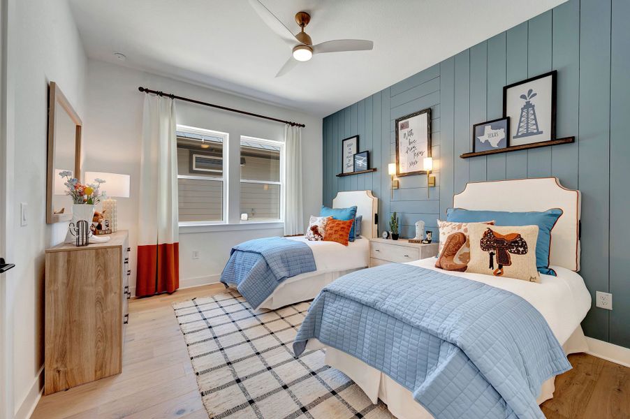 Furnished interior in a model home at Kissing Tree – Vista Series in San Marcos (Image 45). Furnished interior in a model home at Kissing Tree – Vista Series in San Marcos (Image 45).