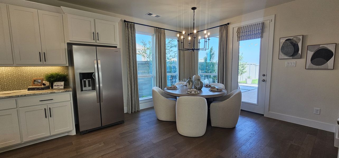 Furnished interior in a model home at Ramble 40s in Celina (Image 12).