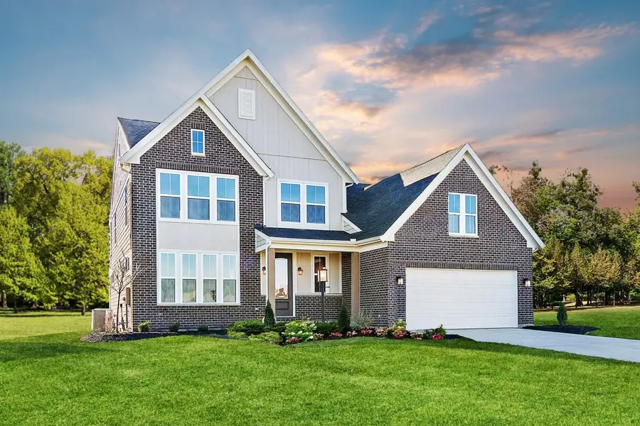 Front exterior of a home in the Brookshale community, located in Cumming, GA (Image 8).