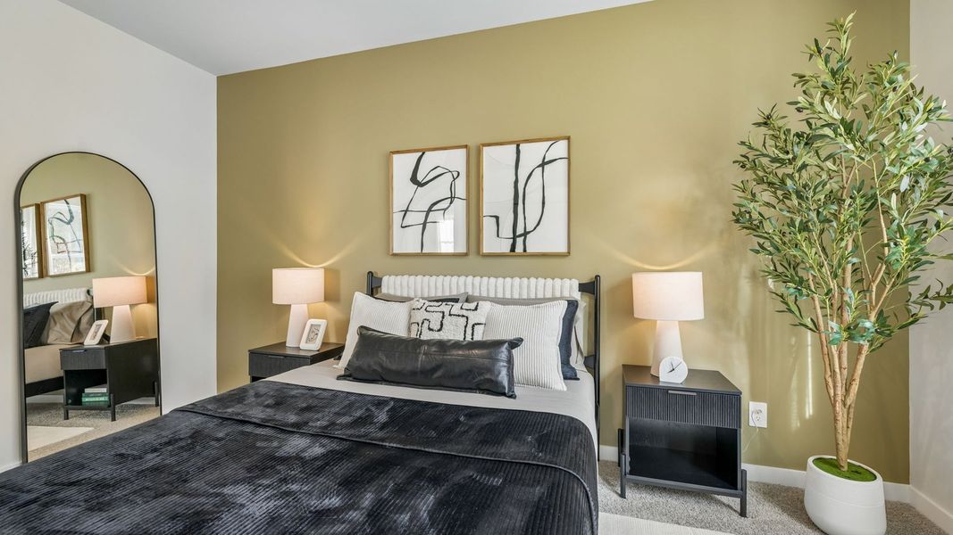 Furnished interior in a model home at Reserve at Hickory Ridge in Columbia (Image 93).