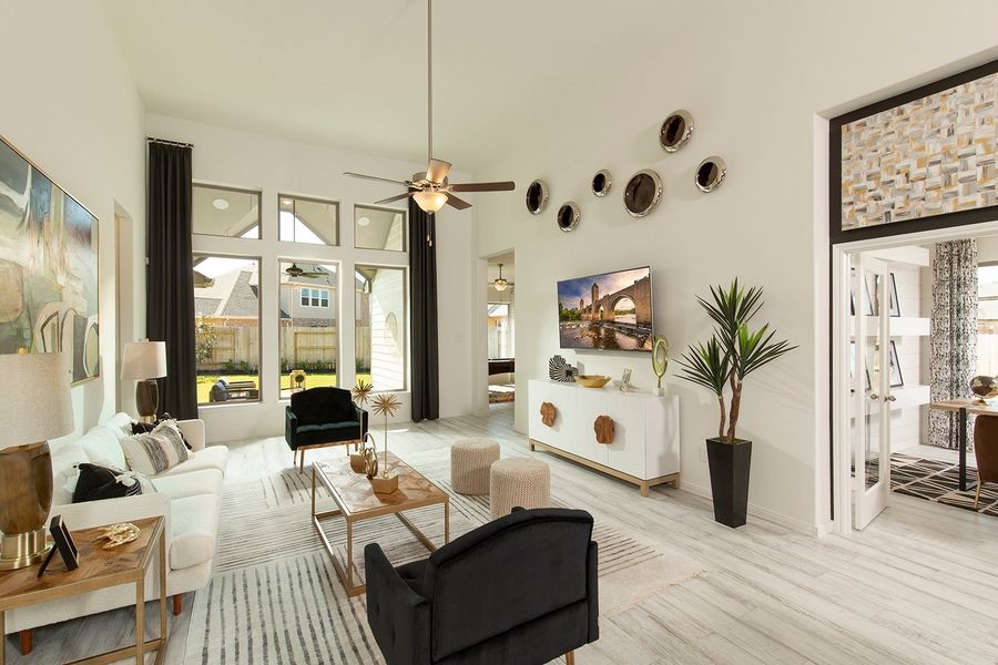 Furnished interior in a model home at Mandola Farms  in Richmond (Image 12).