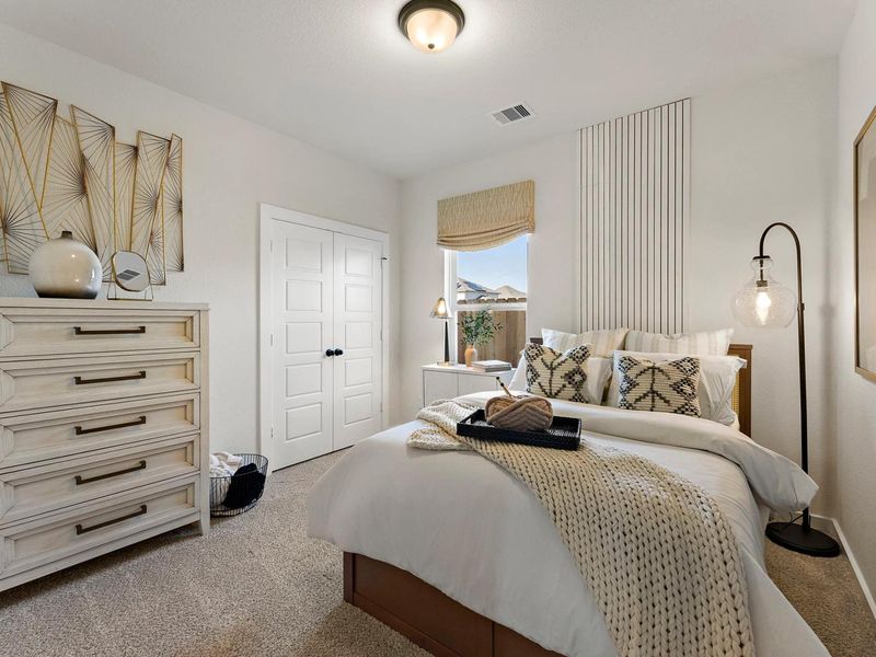 Furnished interior in a model home at Sundance Cove in Crosby (Image 26).