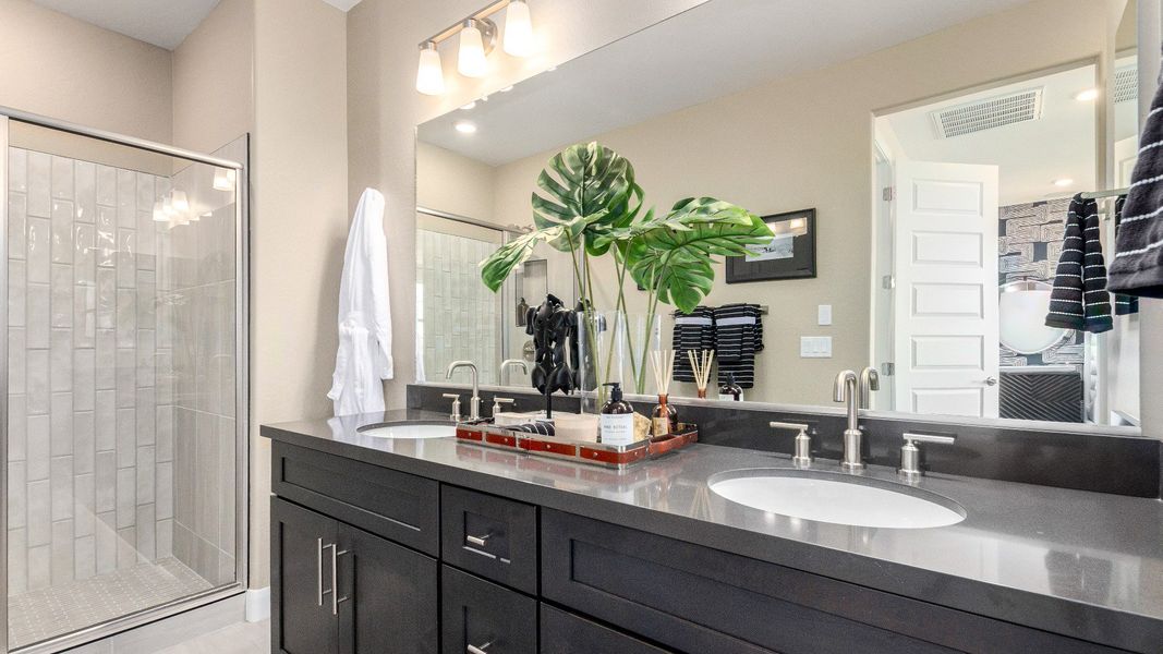 Furnished interior in a model home at Surprise City Center in Surprise (Image 22).