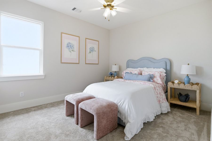Furnished interior in a model home at Stella Ranch in Bryan (Image 15). Furnished interior in a model home at Stella Ranch in Bryan (Image 15).