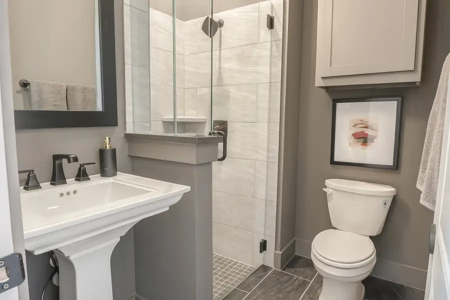 Furnished interior in a model home at Collinsbrook Farm in Frisco (Image 14). Furnished interior in a model home at Collinsbrook Farm in Frisco (Image 14).