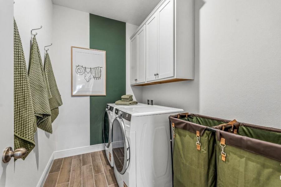 Furnished interior in a model home at Port Saint Lucie in Port St. Lucie (Image 29).