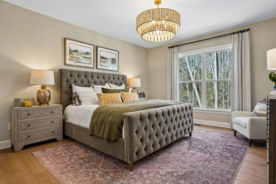 Furnished interior in a model home at Magnolia Acres in Fuquay Varina (Image 28). Furnished interior in a model home at Magnolia Acres in Fuquay Varina (Image 28).