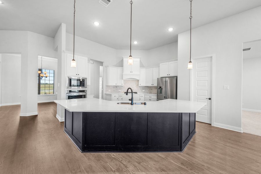 Furnished interior in a model home at Levante in Waxahachie (Image 6).
