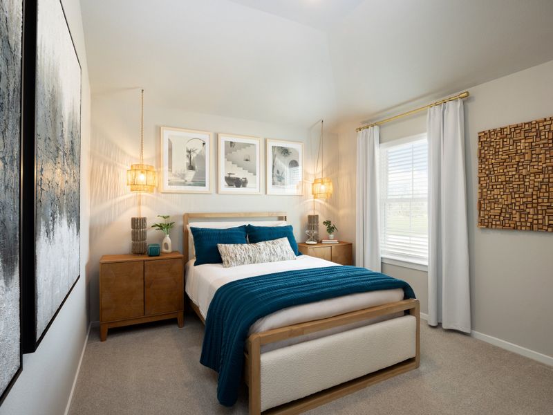 Furnished interior in a model home at Riviera Pines - Classic Series in Huffman (Image 5).