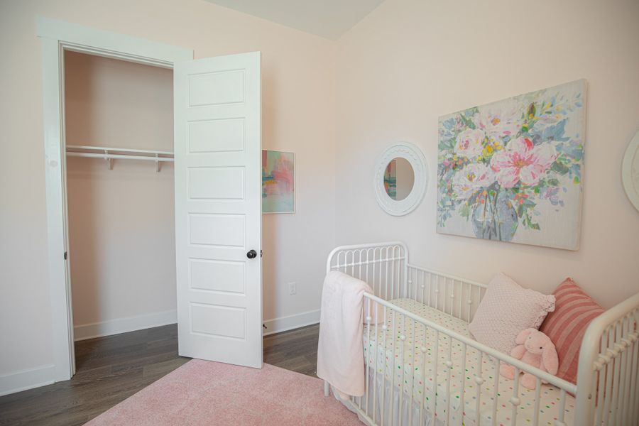 Furnished interior in a model home at Myers Park in Arlington (Image 29).