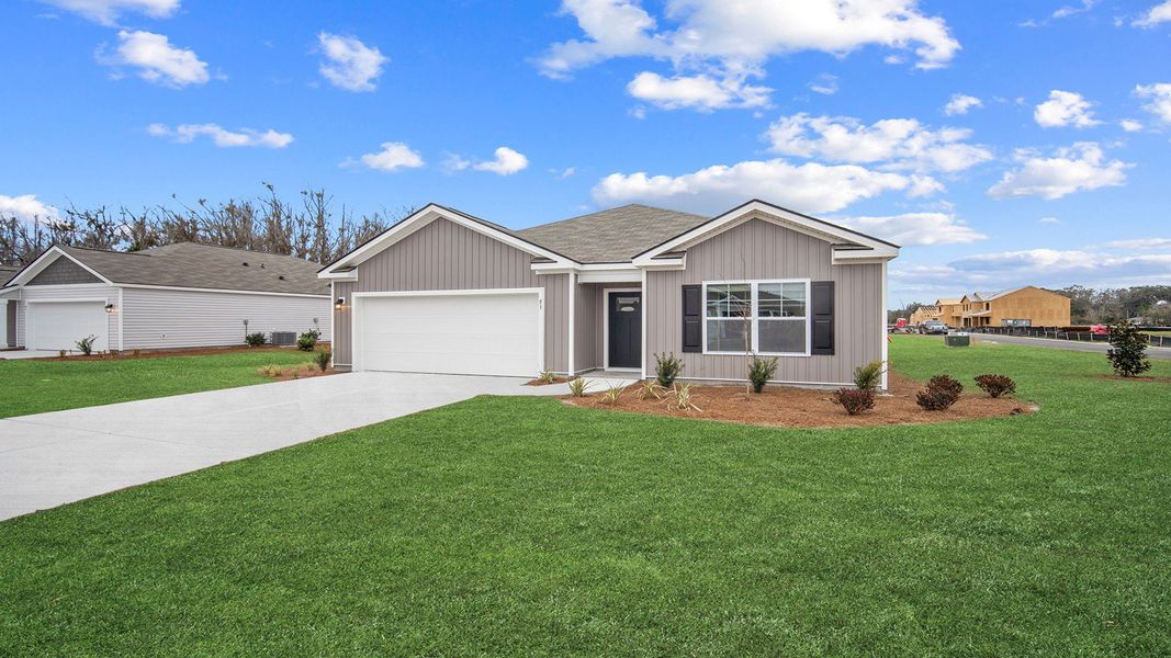 Front exterior of a home in the Autumn's Wood community, located in Brunswick, GA (Image 5).