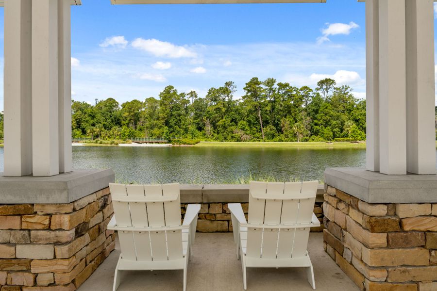 Exterior details of a home in Celebration - Island Village, Celebration (Image 6). Exterior details of a home in Celebration - Island Village, Celebration (Image 6).