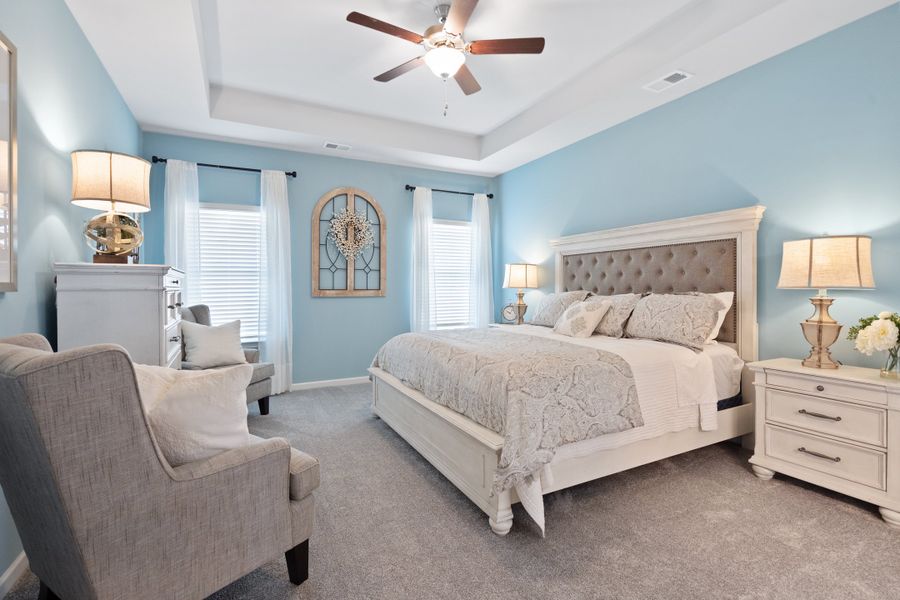 Furnished interior in a model home at Lockewood in Cartersville (Image 20). Furnished interior in a model home at Lockewood in Cartersville (Image 20).