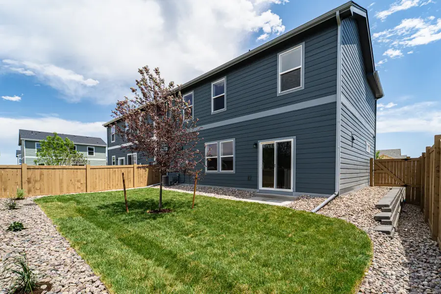 Sage Meadows - 7153 Feather Reed Dr. Backyard Landscaping & Fencing