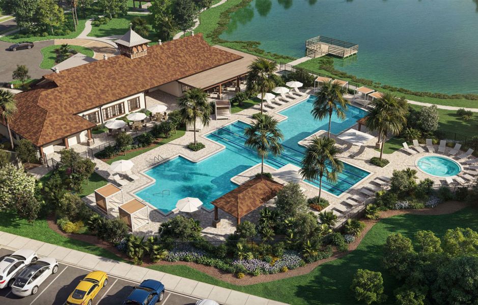 Rendering of Resort-Style Pool