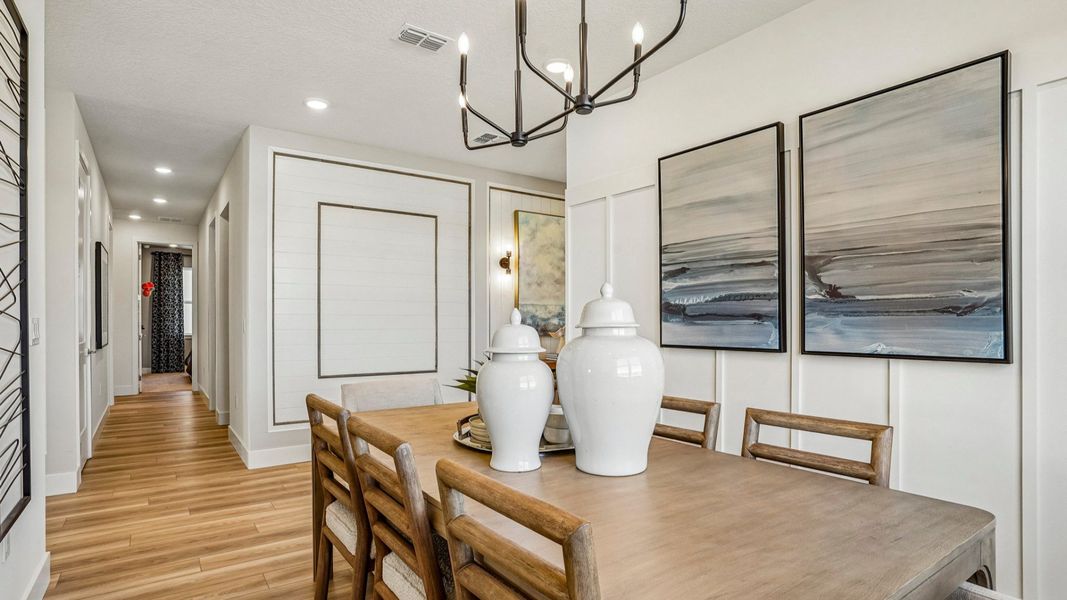 Dining Area | Oleander Model Home at Ardisia Park in New Smyrna Beach