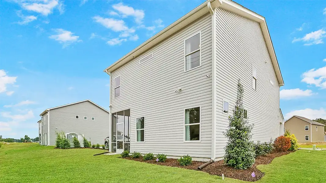 The Braselton II Rear Exterior | Pineworth Landing | Macon, GA