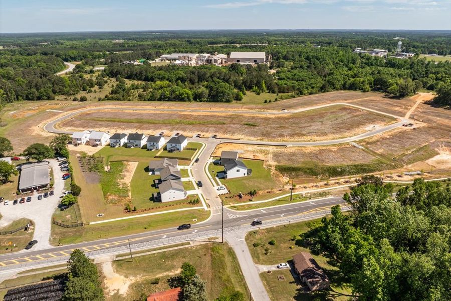 Site preparation and early development at Camellia Park in Thomson, GA (Image 103).