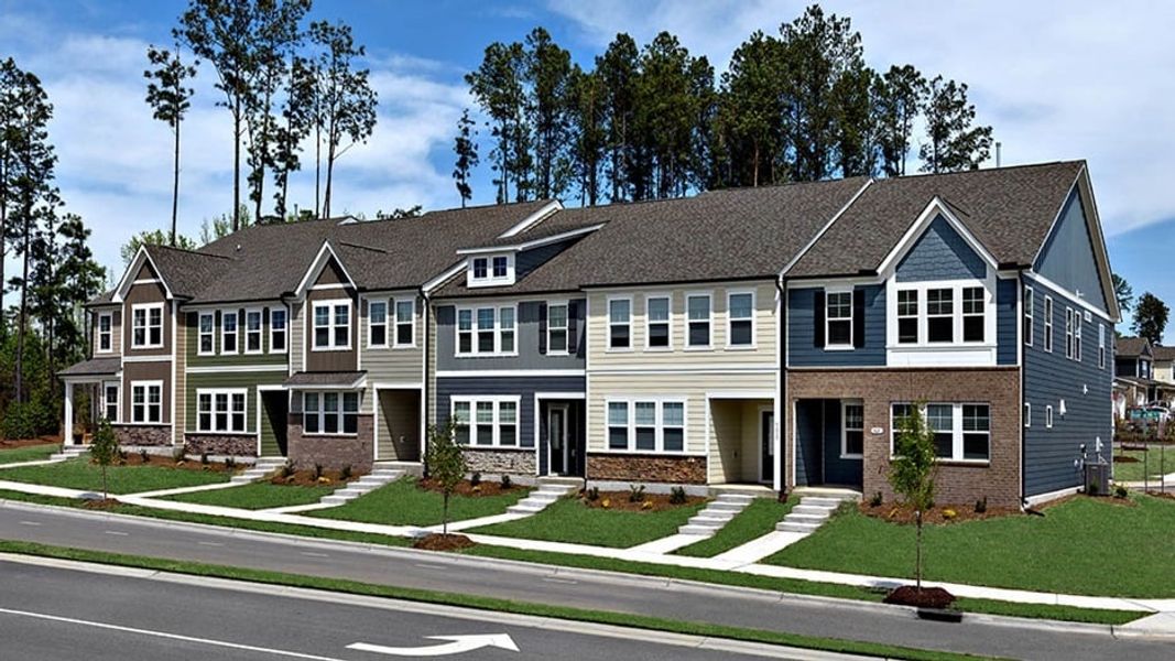 Image 3 of the Townes at Westford community in Apex, NC.