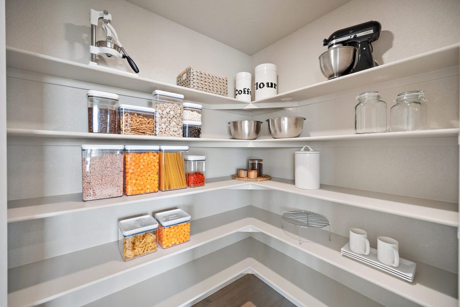 Furnished interior in a model home at Trails at Aspen Ridge-3 in Colorado Springs (Image 7). Furnished interior in a model home at Trails at Aspen Ridge-3 in Colorado Springs (Image 7).