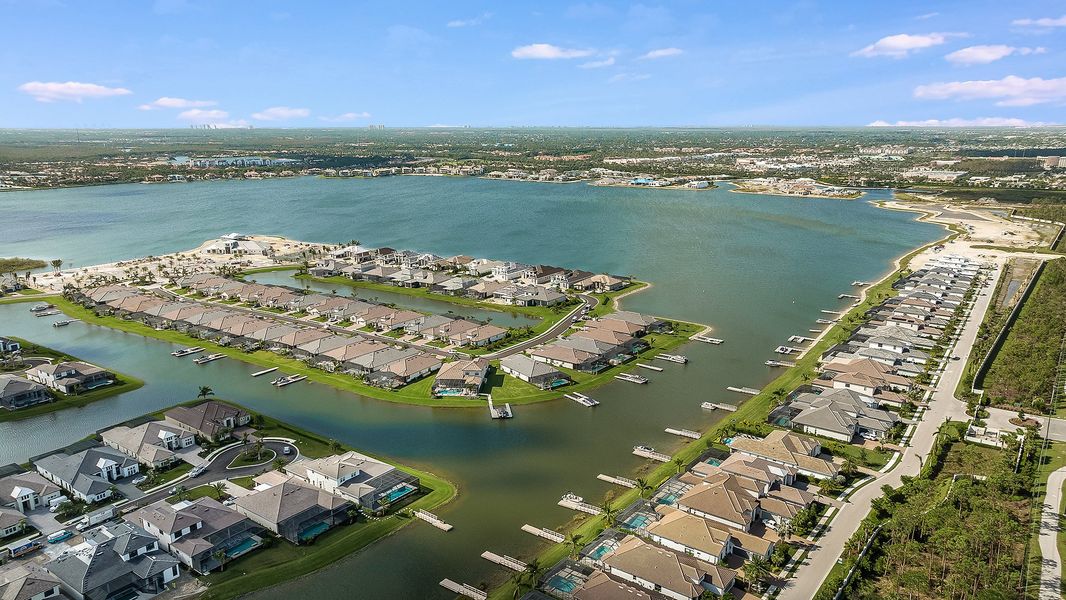 Image 3 of the Esplanade Lake Club Condos community in Fort Myers, FL.