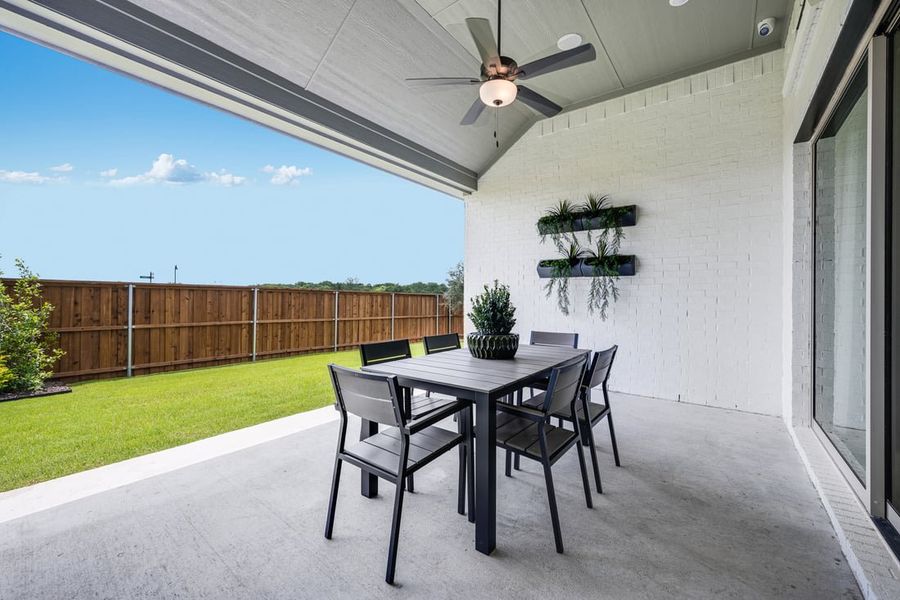 Furnished interior in a model home at The Ranch at Uptown Celina 70s in Celina (Image 26). Furnished interior in a model home at The Ranch at Uptown Celina 70s in Celina (Image 26).