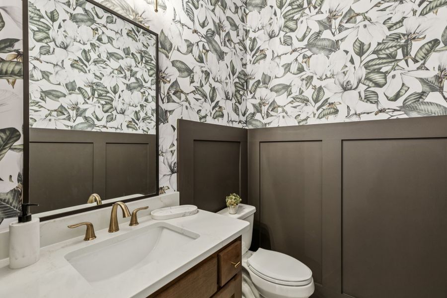 Close-up of interior finishes in a home at Settler's Glen, New Fairview (Image 28).