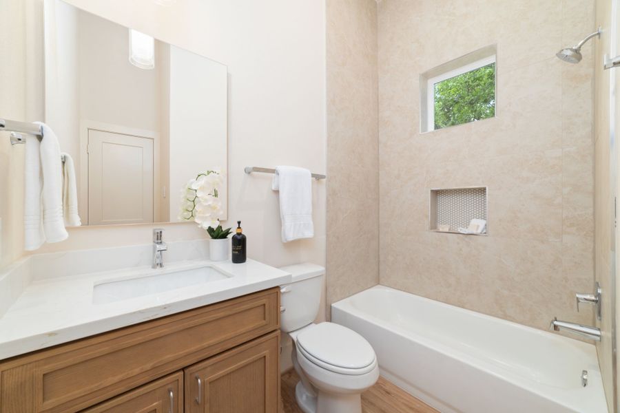 Furnished interior in a model home at Rachel Reserve in Houston (Image 22). Furnished interior in a model home at Rachel Reserve in Houston (Image 22).