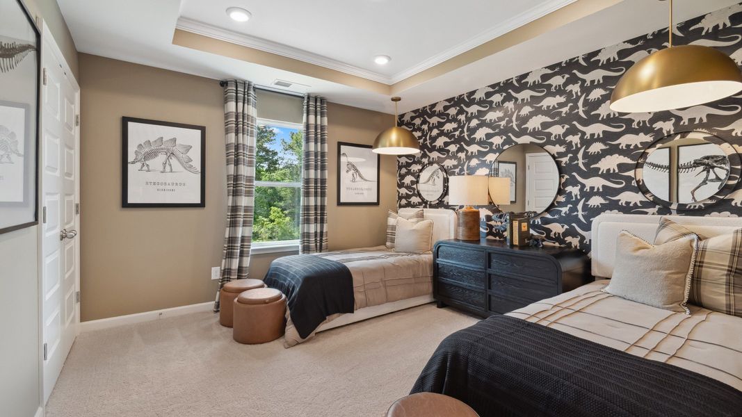 Furnished interior in a model home at Westwind Estates in Hampton (Image 11). Furnished interior in a model home at Westwind Estates in Hampton (Image 11).