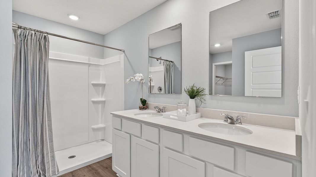 Furnished interior in a model home at Palm Coast Homesites in Palm Coast (Image 17).