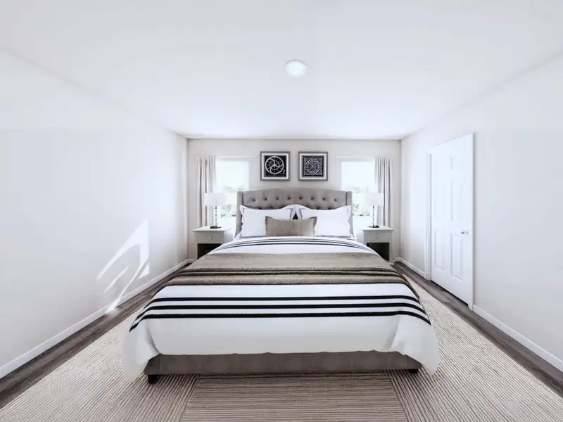 Furnished interior in a model home at Villages of Mayfield in Cleburne (Image 6).