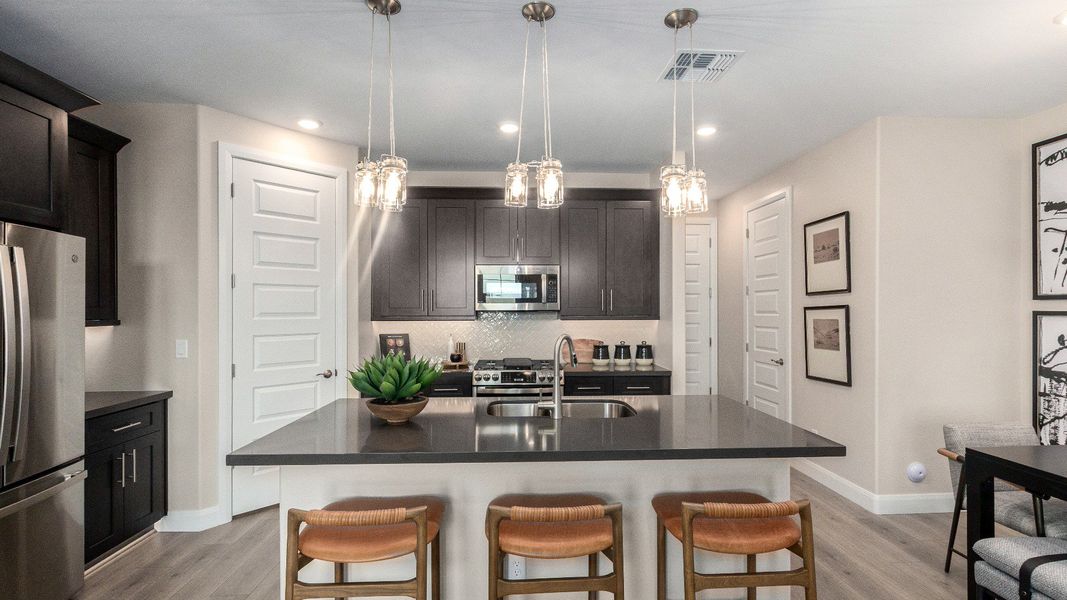 Furnished interior in a model home at Surprise City Center in Surprise (Image 17).