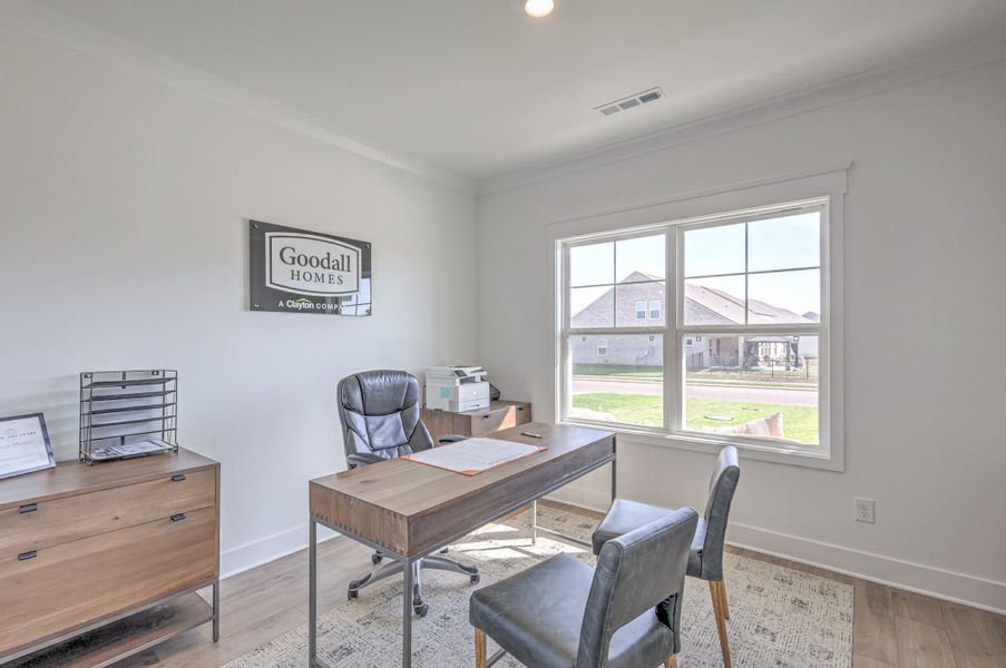 The Winston *Furnished Model Home - Selections and finished may vary.