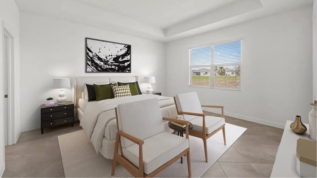 Furnished interior in a model home at Stillwater at Lakewood Ranch: Manor Homes in Lakewood Ranch (Image 8). Furnished interior in a model home at Stillwater at Lakewood Ranch: Manor Homes in Lakewood Ranch (Image 8).