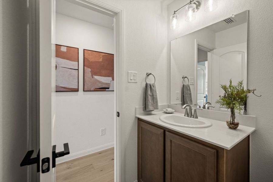 Furnished interior in a model home at Park Hills in Rockwall (Image 27). Furnished interior in a model home at Park Hills in Rockwall (Image 27).