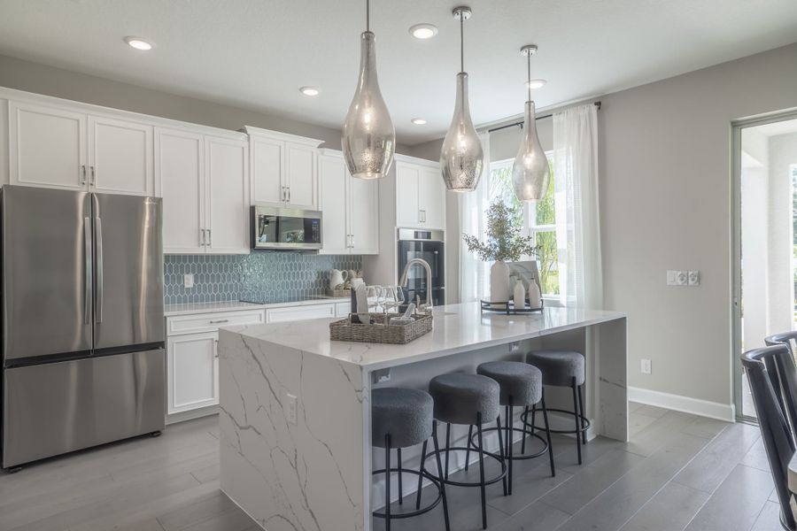 Kitchen | Newcastle | Harrell Oaks in Orlando, FL | Landsea Homes