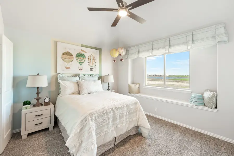 Bedroom. Bloomfield Homes - New Homes in Dallas Fort Worth, Texas