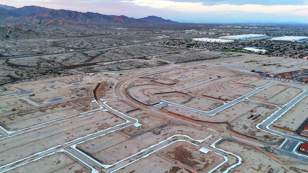 Site preparation and early development at Westpark in Buckeye, AZ (Image 44).