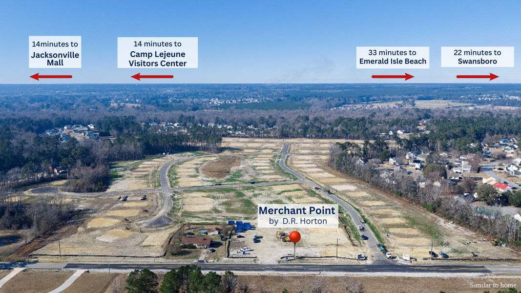 Image 14 of the Merchant Point community in Jacksonville, NC.