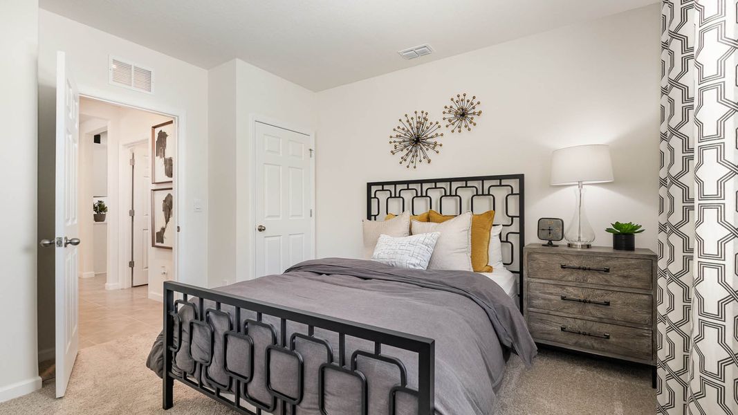 Furnished interior in a model home at Morningside in Fort Pierce (Image 24).