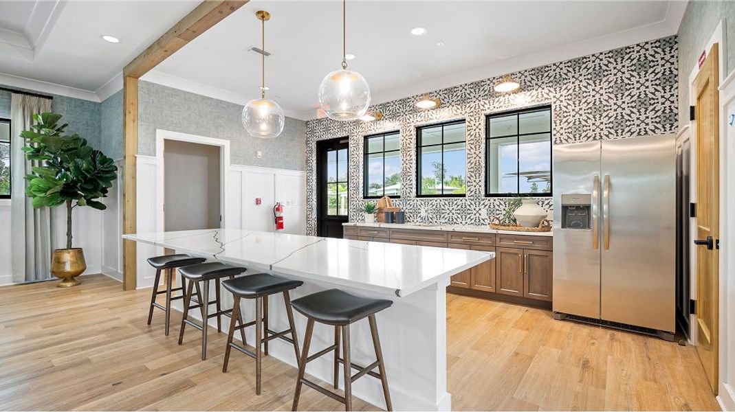 Stonegate Preserve Amenity Clubhouse Interior Kitchen 1of3 100725