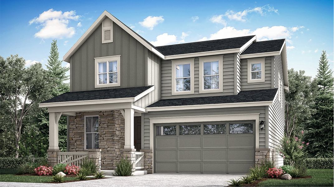 Image 4 of the Willow Bend: The Pioneer Collection community in Thornton, CO.