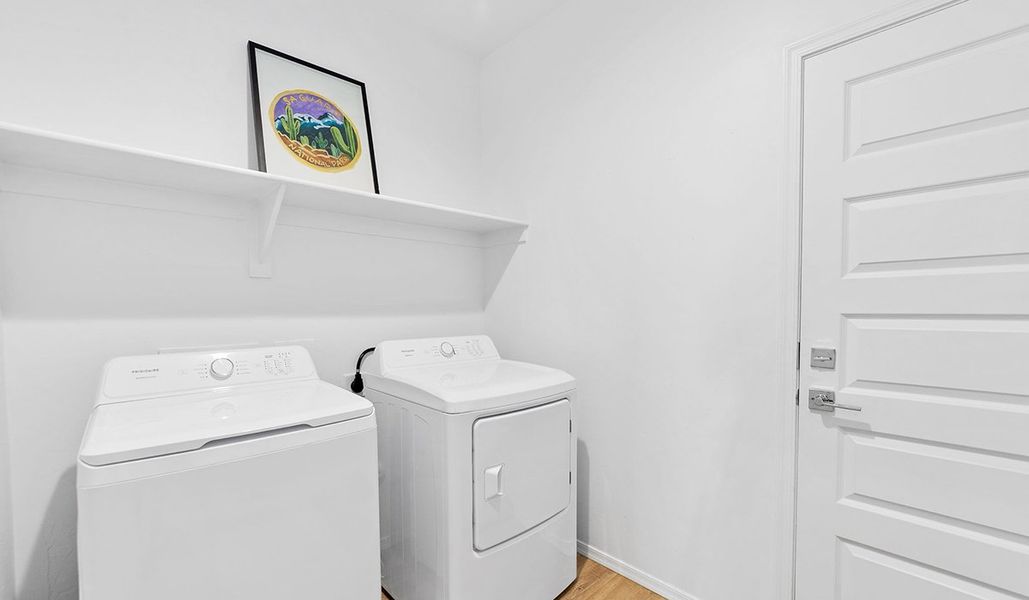 Furnished interior in a model home at Barnett Village in Marana (Image 34).