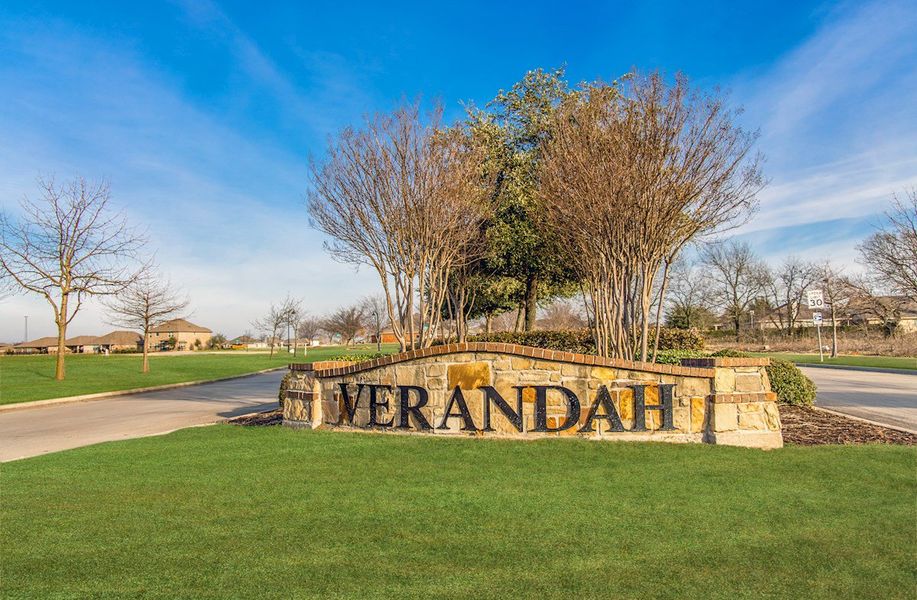 Verandah Entrance Sign