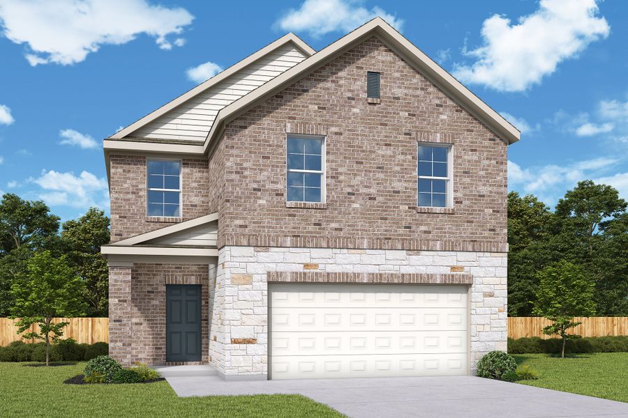 Front exterior of a home in the Creekhaven community, located in Arcola, TX (Image 7).