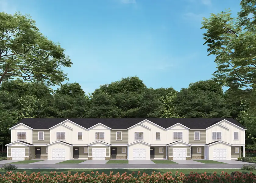 Front exterior of a home in the Knox Place community, located in Hephzibah, GA (Image 3).